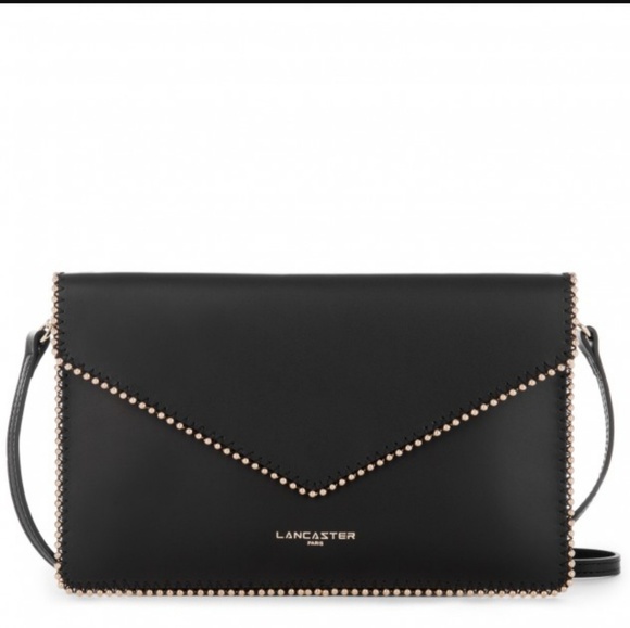 Lancaster Handbags - NWT Black Lancaster Paris Clutch Air Shoulder Bag